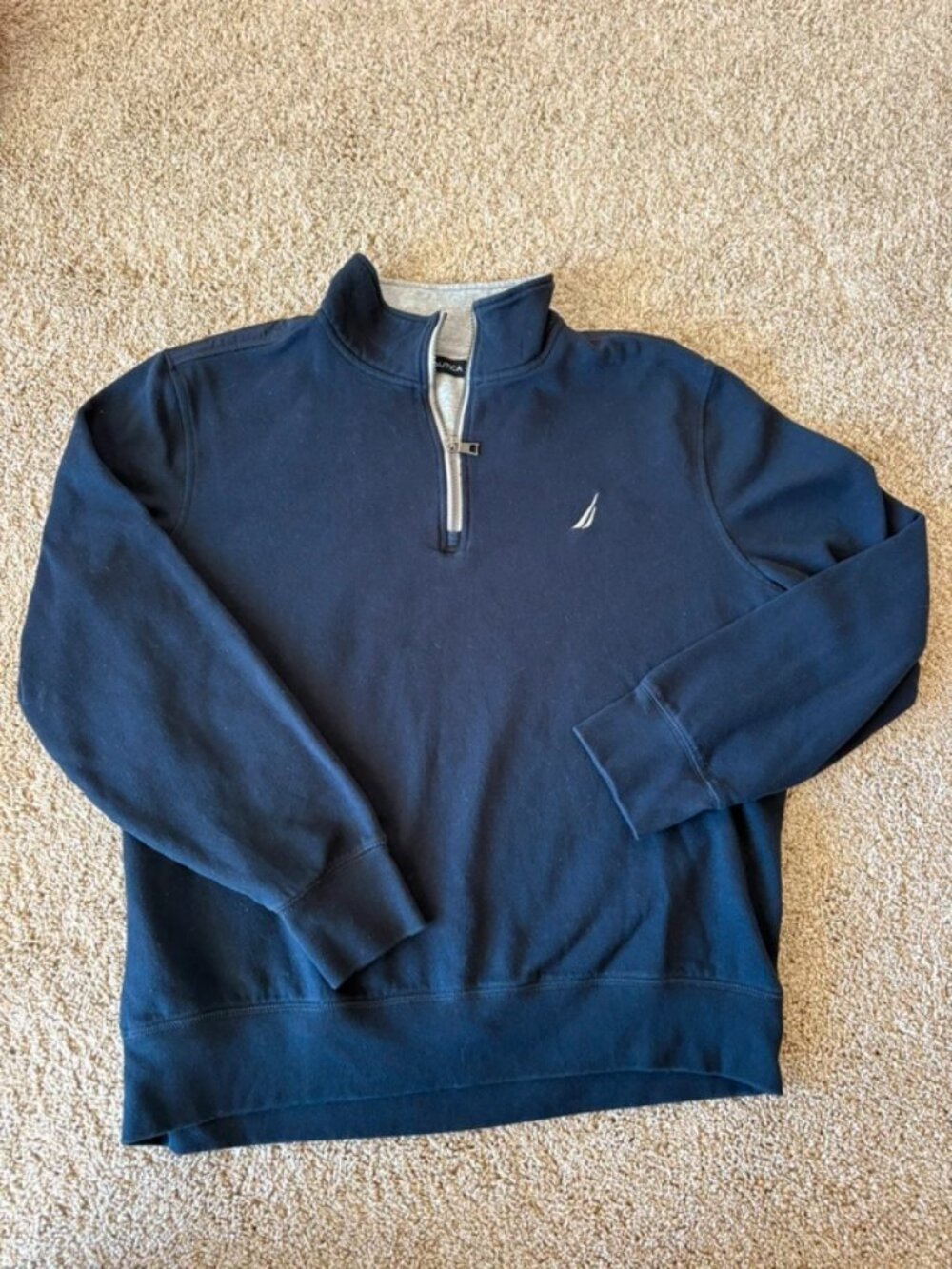 Nautica quarter zip sweatshirt